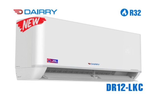 3. Điều hòa 12000BTU Dairry DR12-LKC có thiết kế sang trọng, hiện đại