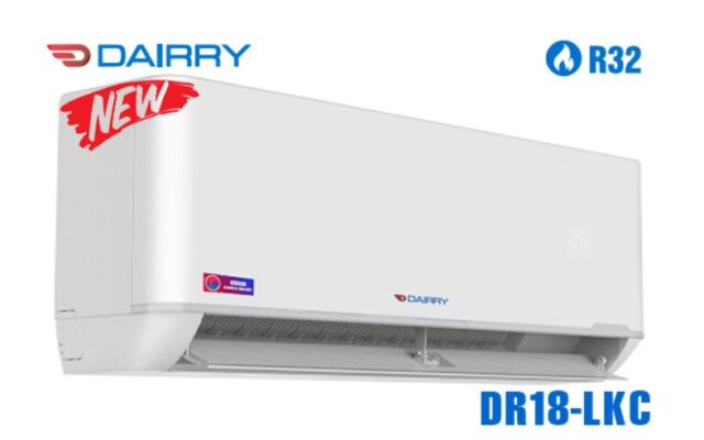 3. Máy lạnh Dairry DR18-LKC sở hữu thiết kế nguyên khối, chắc chắn