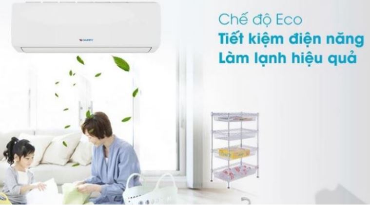 Điều hòa Dairry DR18-SKC 18000 BTU 1 chiều 6 6. Máy lạnh Dairry DR18-SKC sở hữu chế độ tiết kiệm điện Eco