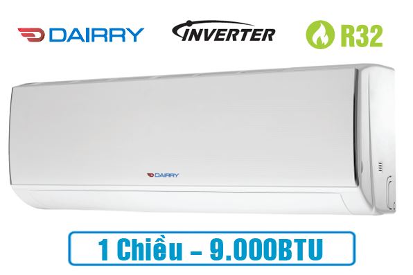Chỉ số BTU là gì ? Chỉ số BTU trên điều hòa có ý nghĩa gì ? 6 Điều hòa Dairry i-DR09KC 9000BTU 1 chiều inverter