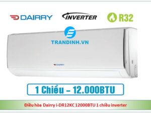 Điều hòa Dairry i-DR12KC 12000BTU 1 chiều inverter