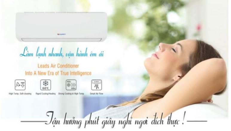 Điều hòa Dairry 18000BTU 1 chiều Inverter I-DR18KC 10 9. Điều hòa treo tường Dairry  I-DR18KC cho khả năng làm lạnh nhanh, vận hành êm ái