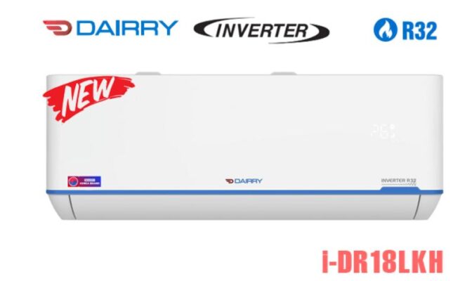3. Điều hòa Luxury Dairry i-DR12LKH sở hữu thiết kế mới mẻ đẹp mắt