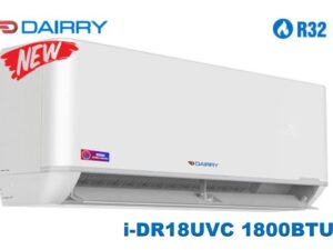 Điều hòa Dairry i-DR18UVC 1800BTU có thiết kế hiện đại, sang trọng