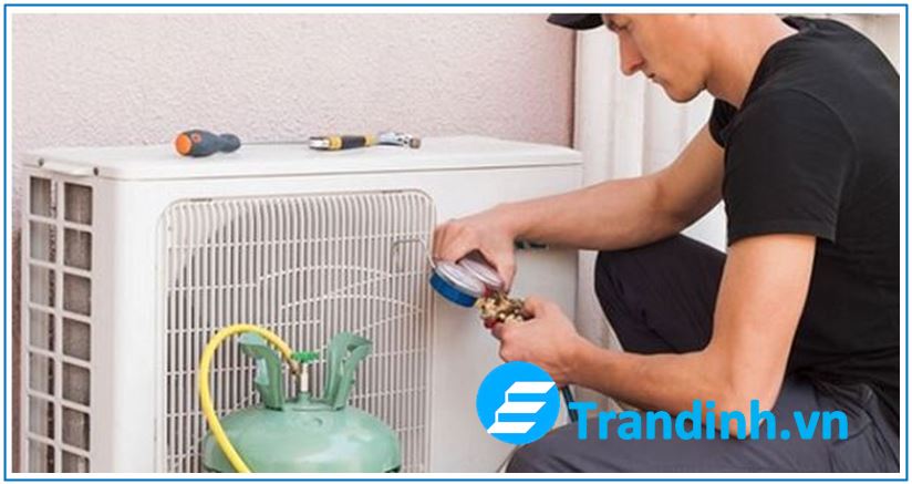 3. Điều hòa bị thiếu gas