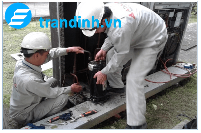 Lốc máy điều hòa hư hỏng