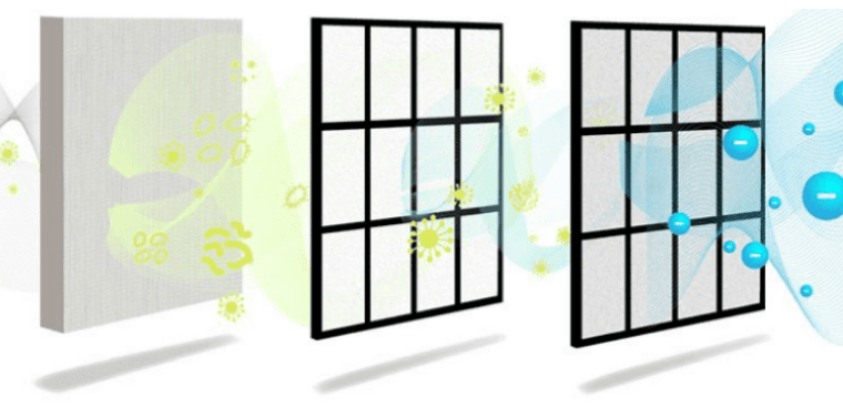 7. Điều hòa 9000BTU Ecool Ecool ECL-1I09FL sở hữu màng lọc Anti PM 2.5 lọc sạch bụi mịn