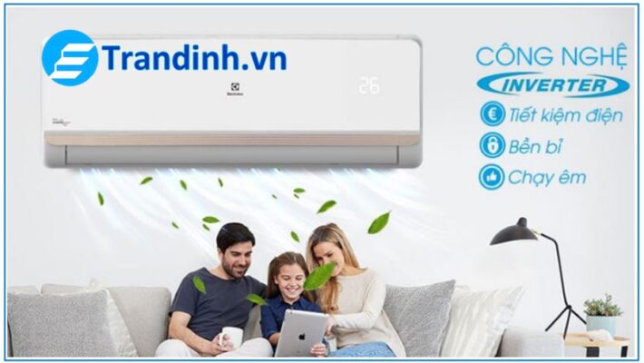 Công nghệ Inverter vận hành ổn định, tiết kiệm điện năng