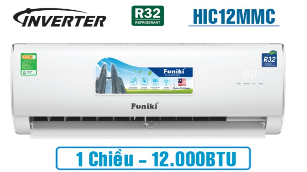 Điều hòa Funiki HIC12MMC 12000BTU 1 chiều inverter
