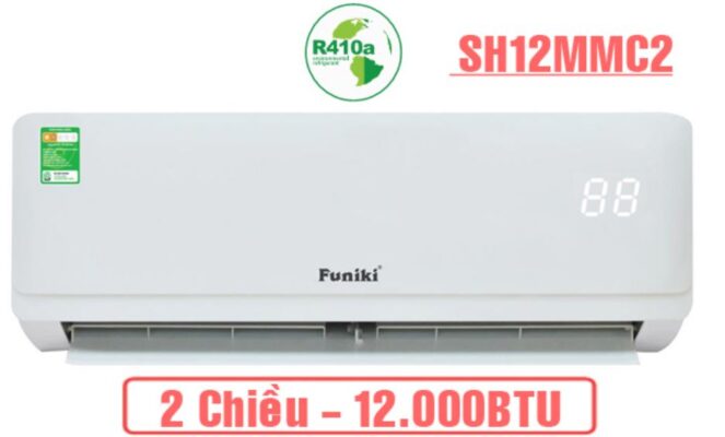 2. Điều hòa Funiki SH12MMC2 12000BTU có thiết kế sang trọng hiện đại