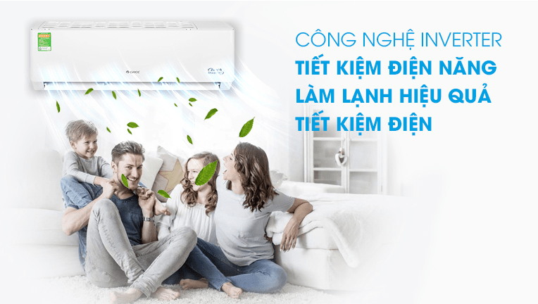 Công nghệ Inverter tiết kiệm điện, máy vận hành êm ái