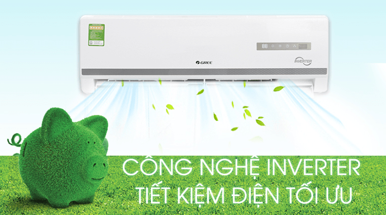 Tiết kiệm điện tối ưu nhờ công nghệ inverter