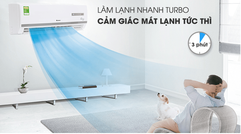 Chế độ Turbo giúp làm lạnh nhanh chóng