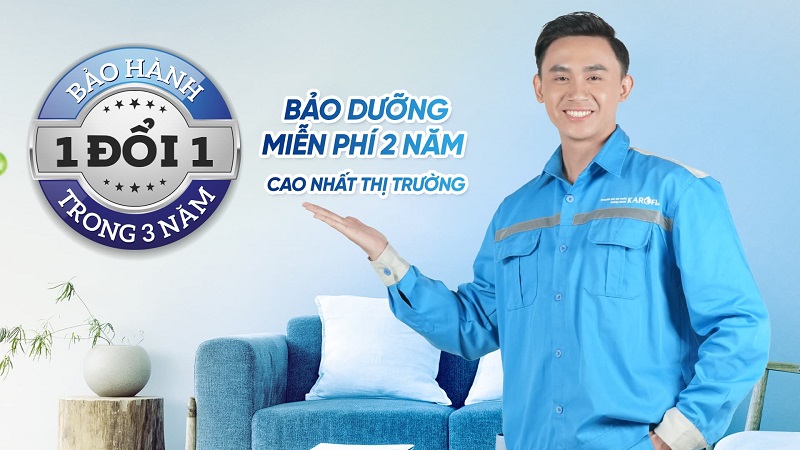 Điều hòa Karofi 9000BTU KDC-WF09 6 Bảo hành 1 đổi 1 trong 3 năm