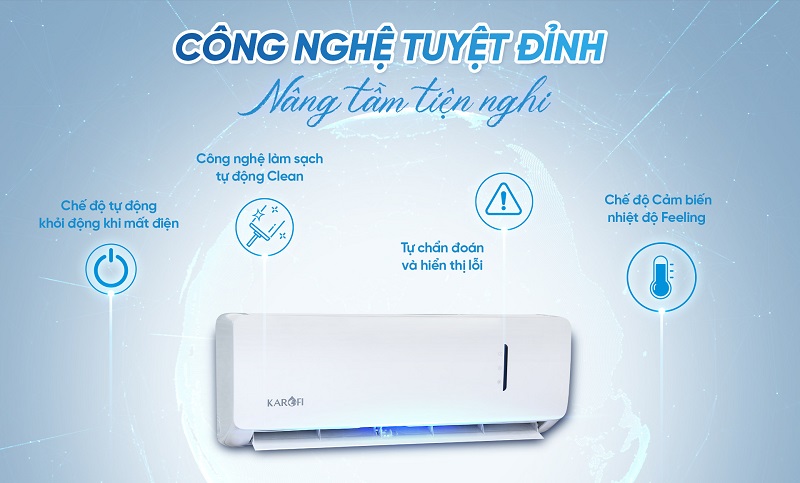 Công nghệ tuyệt đỉnh - Nâng tầm tiện nghi với 4 tính năng tự động thông minh