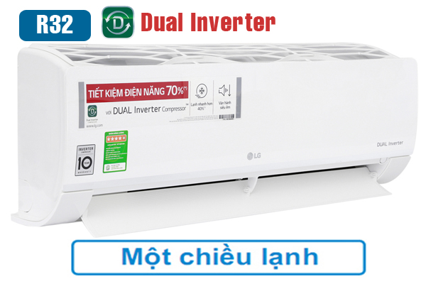 Điều hòa LG 9000BTU V10APH2 1 chiều inverter 4 dieu hoa lg 9000btu v10aph2 3