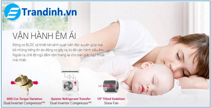 Điều hòa LG của Nước nào ? Nguồn gốc | Xuất xứ | Nên Mua ? 8 Điều hòa LG hoạt động êm ái với độ ồn chỉ 19 dB