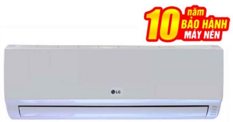Điều hòa LG V10APFUV 9000BTU 1 chiều inverter UVnano 14 9. Điều hòa LG V10APFUV bảo hành 24 tháng và 10 năm máy nén khí