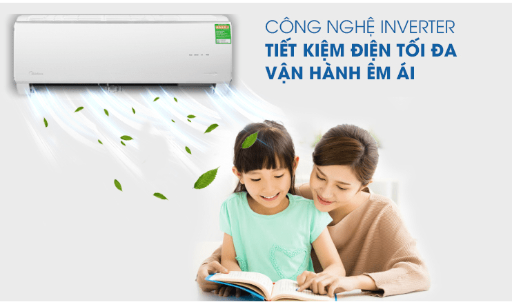 4. Tiết kiệm điện năng, vận hành êm ái nhờ công nghệ Inverter