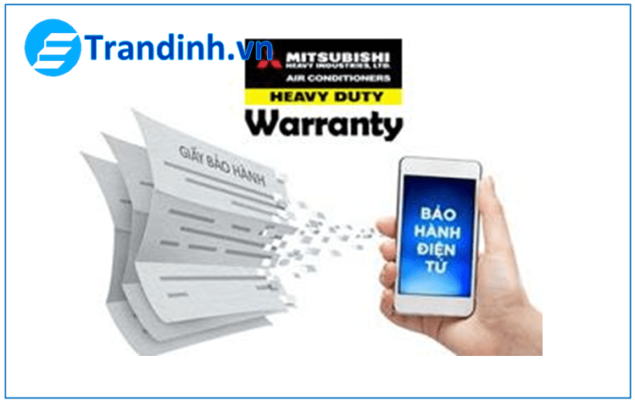 Hướng dẫn cách cách đăng ký bảo hành điện tử điều hòa mitsubishi heavy