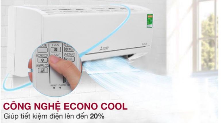 Điều hòa Mitsubishi Electric 18000BTU MS-HP50VF Tiết kiệm năng lượng