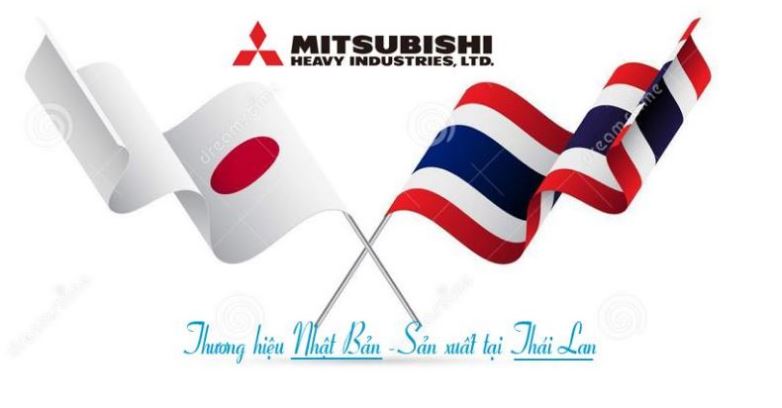 2. Mitsubishi Electric thương hiệu hàng đầu Nhật Bản, sản xuất tại Thái Lan