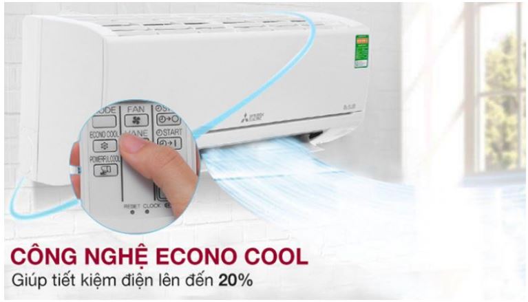Điều hòa Mitsubishi Electric MS-HP60VF 24000BTU 1 chiều 12 10. Máy lạnh Mitsubishi Electric MS-HP60VF 24000BTU tiết kiệm điện năng hiệu quả