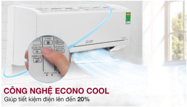 10. Máy lạnh Mitsubishi Electric MS-HP60VF 24000BTU tiết kiệm điện năng hiệu quả