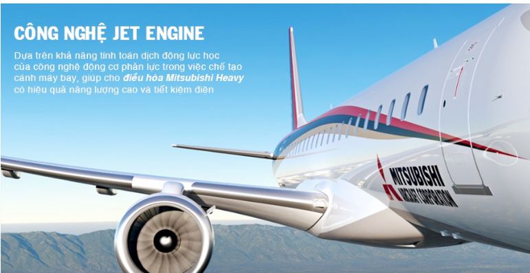 5. Máy lạnh Mitsubishi Heavy SRK/SRC10YXP-W5 sở hữu công nghệ Jet Engine nâng cao hiệu quả sử dụng