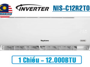 Điều hòa Nagakawa NIS-C12R2T01 12000BTU 1 chiều inverter