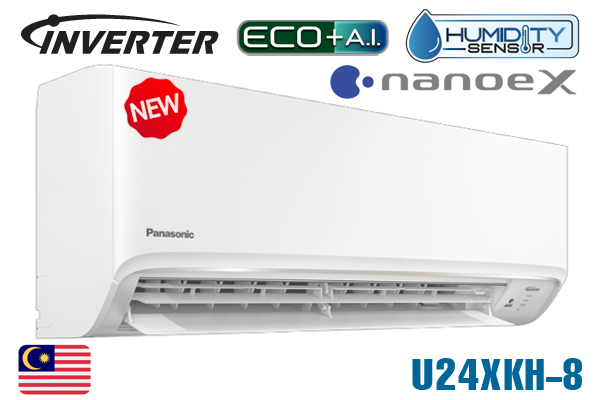 Điều hòa Panasonic 24000BTU U24XKH-8 1 chiều inverter 4 dieu hoa panasonic 24000btu u24xkh 8 6