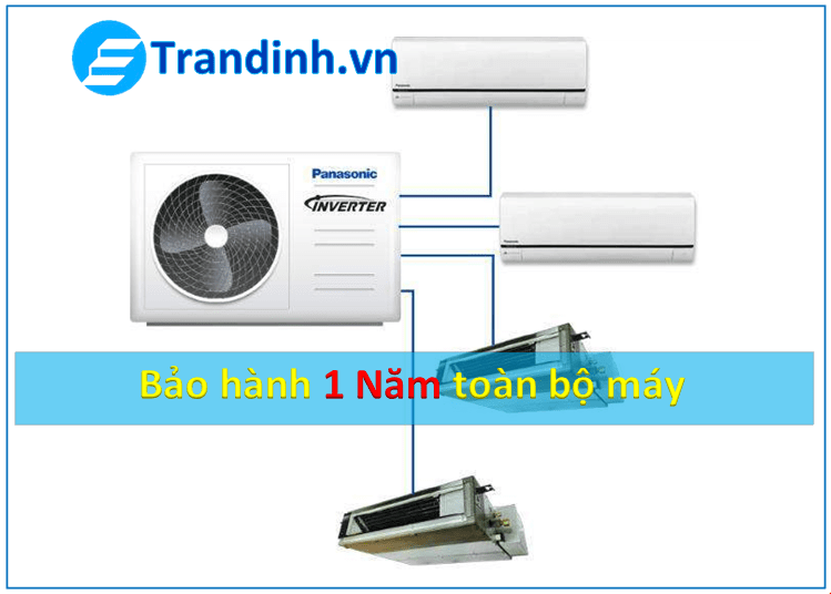 Điều hòa Panasonic bảo hành bao lâu | Điều kiện BẢO HÀNH 3 Máy điều hòa Multi Panasonic