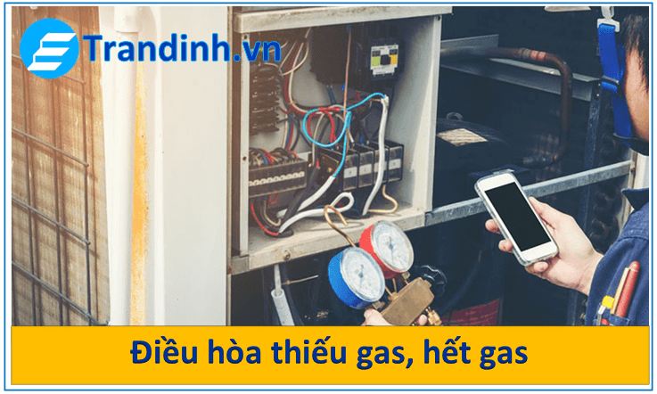 Nạp gas bổ sung khi điều hòa bị thiếu gas