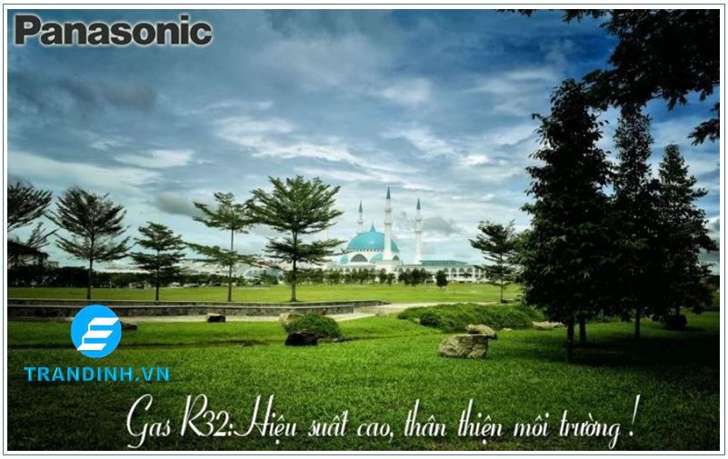 Máy điều hòa Panasonic sử dụng môi chất Gas R32