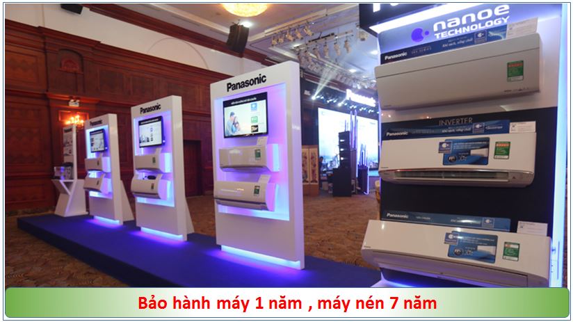 7. Chế độ bảo hành của điều hòa Panasonic là  bao lâu ?