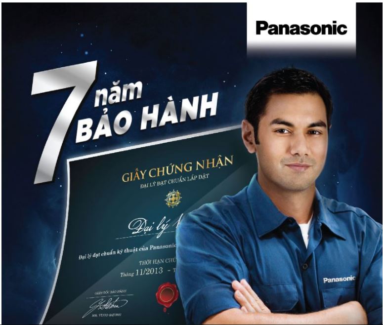 Chính sách bảo hành điều hòa Panasonic