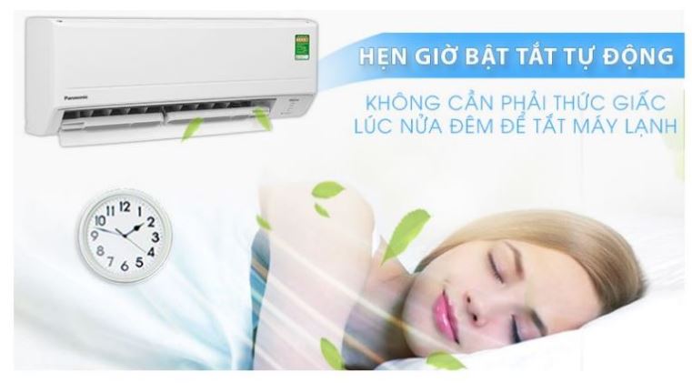 Panasonic tiện lợi hơn với chức năng hẹn giờ hoạt động của máy lạnh