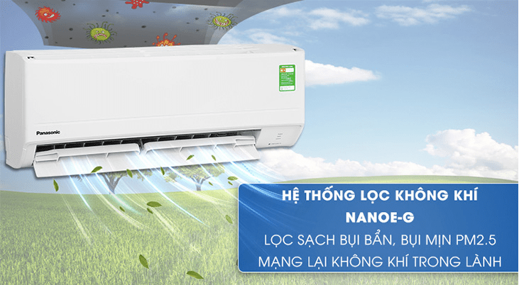 Bộ lọc Nanoe-G của điều hòa Panasonic có tác dụng gì