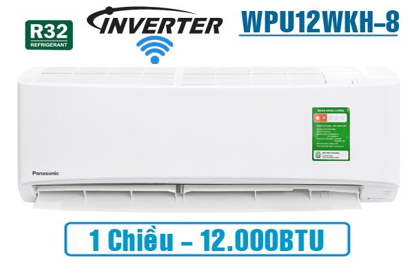 Hướng dẫn sử dụng điều khiển điều hòa Daikin 6 Điều hòa Panasonic CU/CS-WPU12WKH-8M 1 chiều 12000BTU wifi