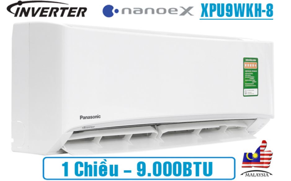 Điều hòa Panasonic XPU9WKH-8 NanoeX 9000BTU 1 chiều inverter 