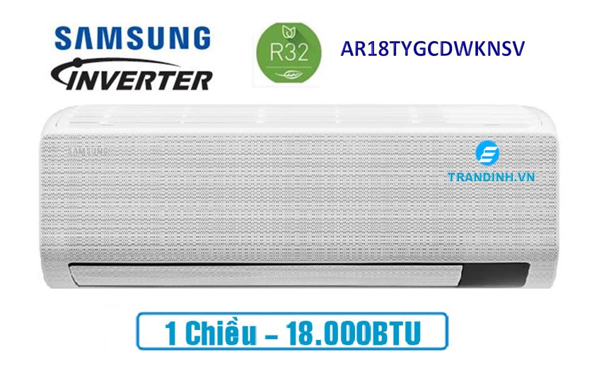 Điều hòa Samsung AR18TYGCDWKNSV Wind-Free Inverter 18000BTU 1 chiều
