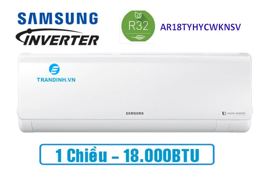 Điều hòa Samsung AR18TYHYCWKNSV 18000BTU 1 chiều inverter

