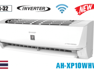 1. AH-XP10WHW | Điều hòa Sharp 9000BTU 1 chiều inverter có thiết kế sang trọng hiện đại