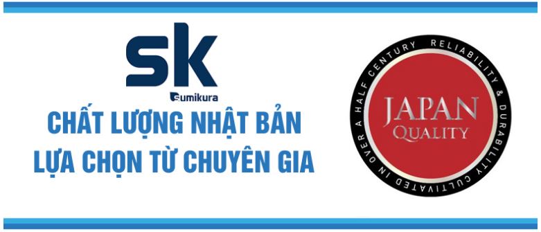 1. Sumikura thương hiệu hàng đầu Nhật Bản, sản xuất tại Thái Lan