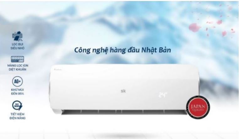 Điều hòa Sumikura APS/APO-H240DC 24000BTU 2 chiều Inverter 13 Điều hòa 2 chiều Sumikura APS/APO-H240DC khử mùi kháng khuẩn, đảm bảo an toàn sức khỏe