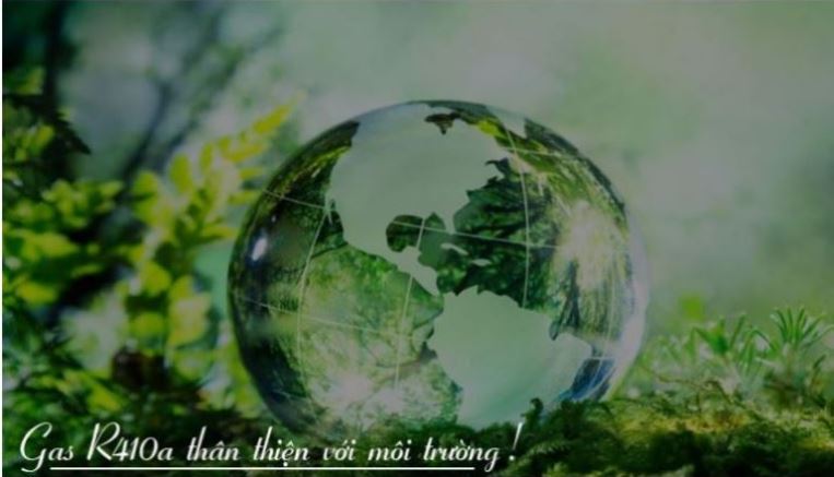 4. Điều hòa tủ đứng Dairry F-DR100KCsử dụng Gas R410A làm môi chất