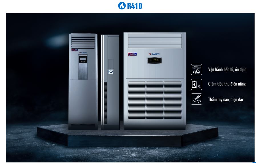 Điều hòa tủ đứng Dairry F-DR50KC 50000BTU 1 chiều 6 3. Điều hòa tủ đứng Dairry có thể chỉnh hướng gió 4 hướng khác nhau