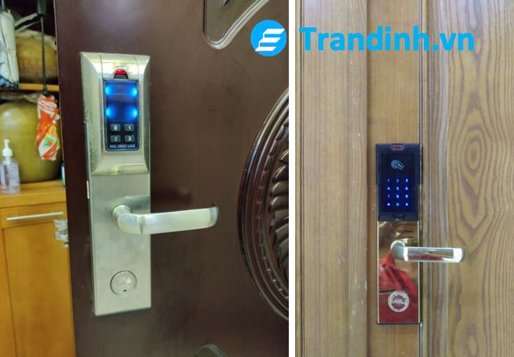 5. Hình ảnh lắp đặt khoá cửa Adel cho khách hàng.