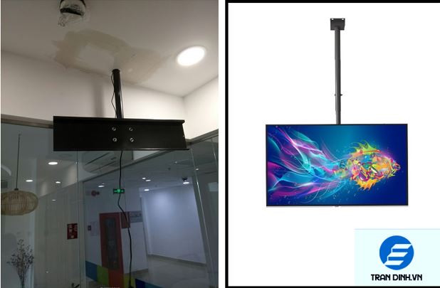 Giá treo tivi thả trần