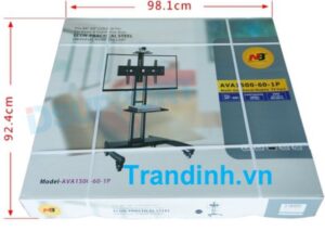 Giá treo tivi di động nhập khẩu NB-AVA1500 (32"- 65") 2 Thông số kỹ thuật giá treo tivi di động AVA1500-60-1P